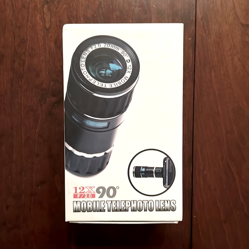 12x90 F/20 Mobile Telephoto Lens for Mobile Phone.